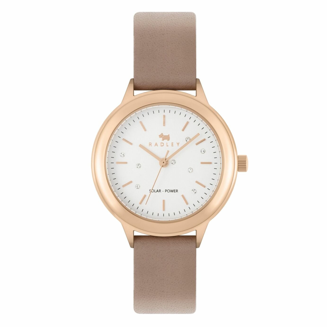 Radley Solar Mop Grey Dial Strap Watch 