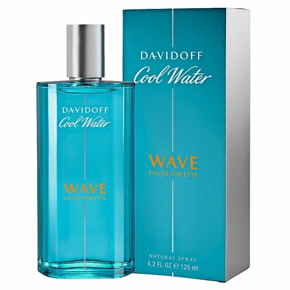 Davidoff Cool Water Wave Eau de Toilette for Men - 125ml