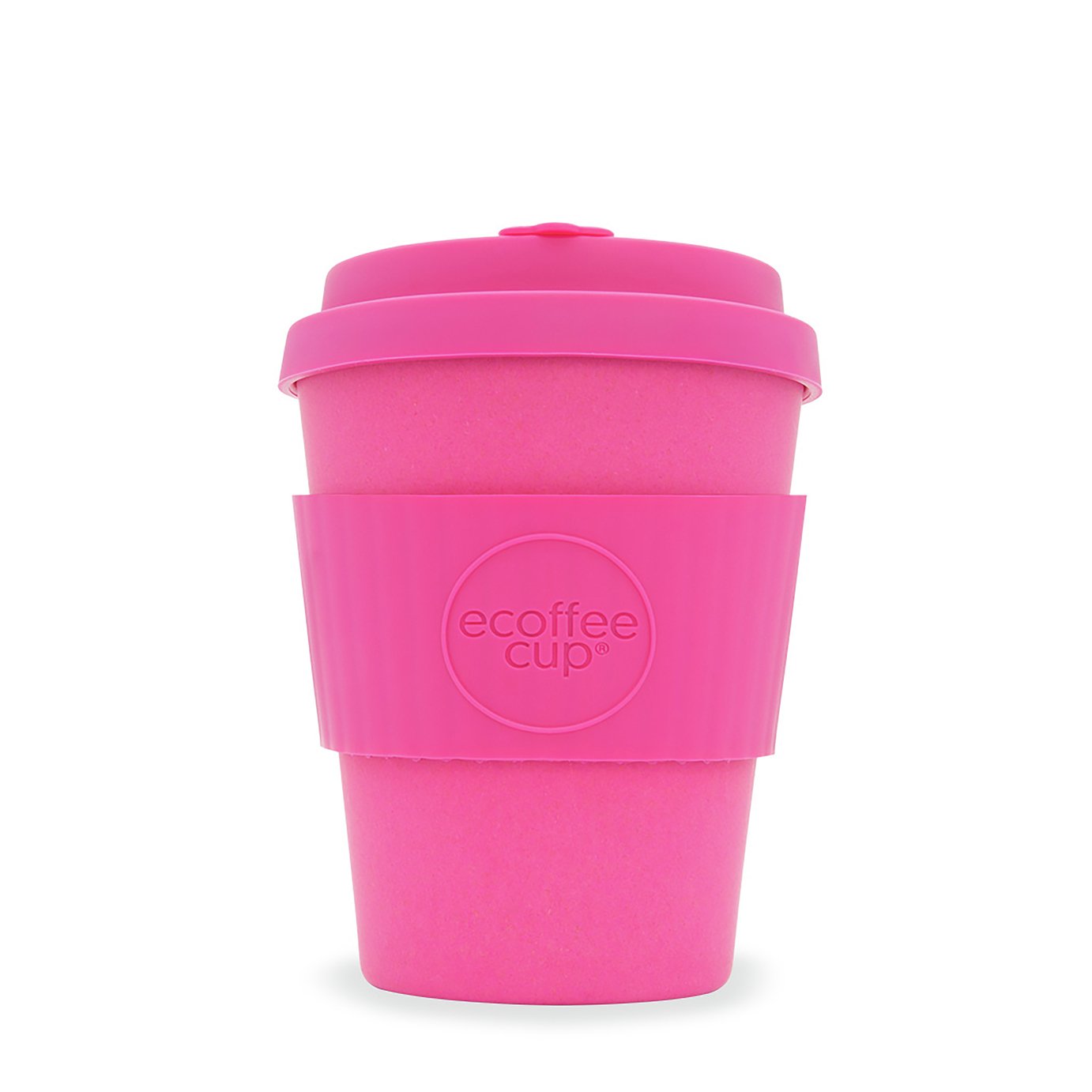 Ecoffee Cup Pink Matte Travel Mug - 340ml