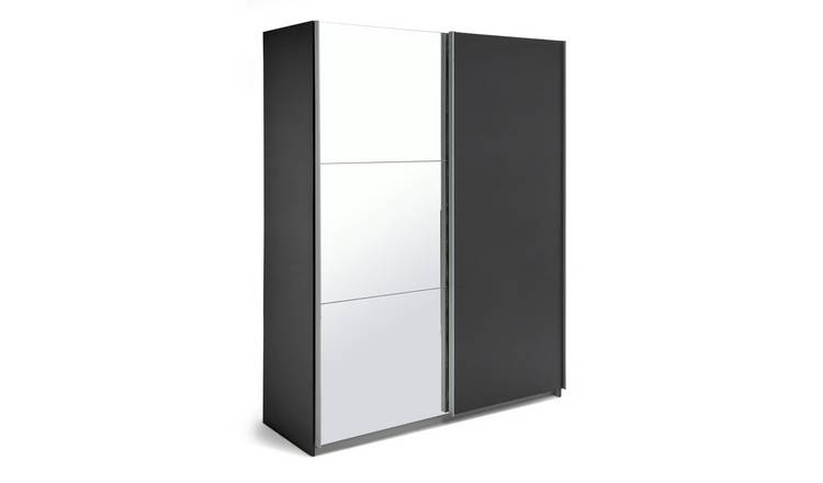 Argos deals glass wardrobe