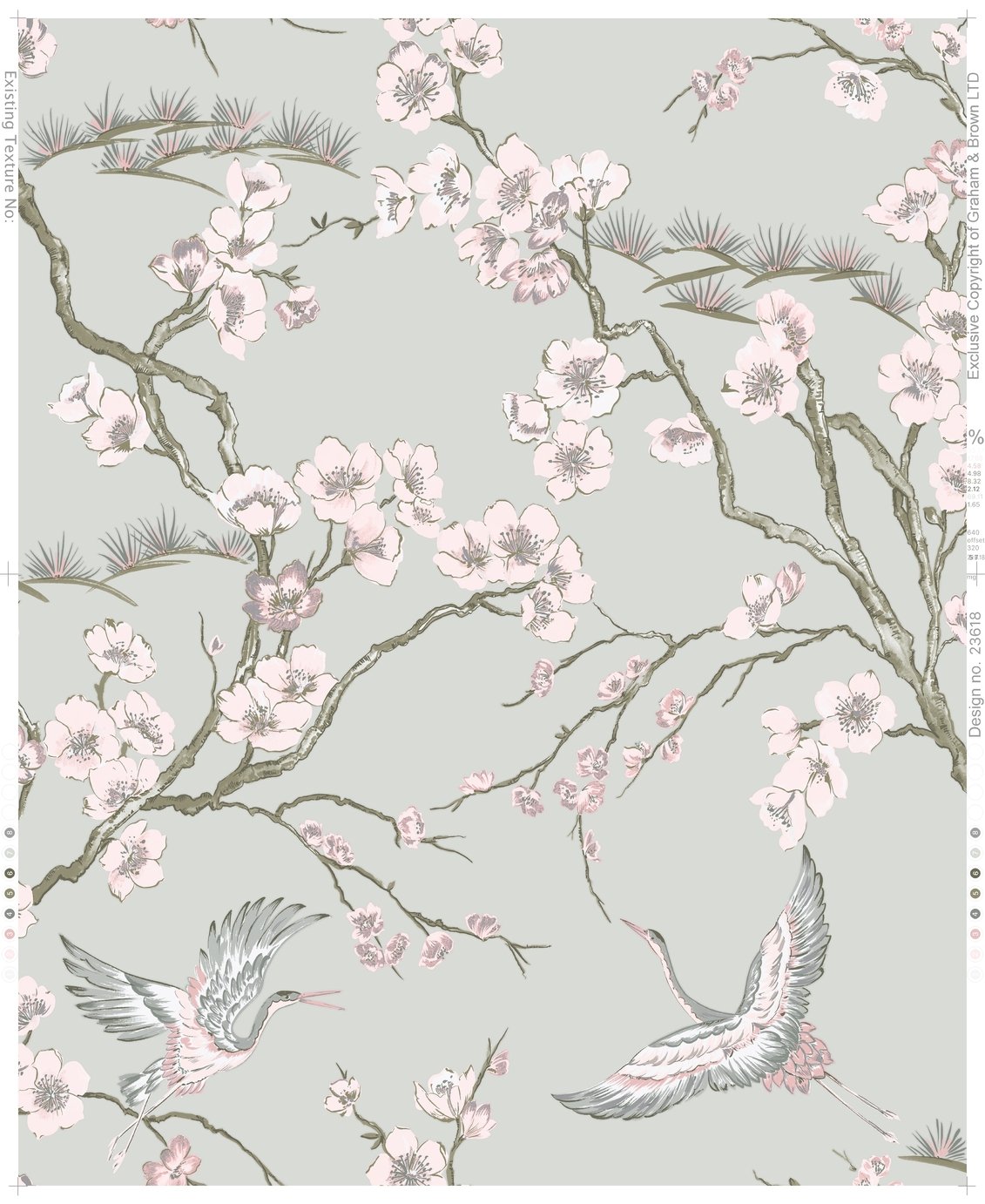 Sublime Japan Grey & Pink Wallpaper Review