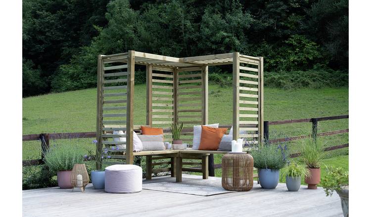 Buy Forest Garden Firenze Corner Arbour Argos