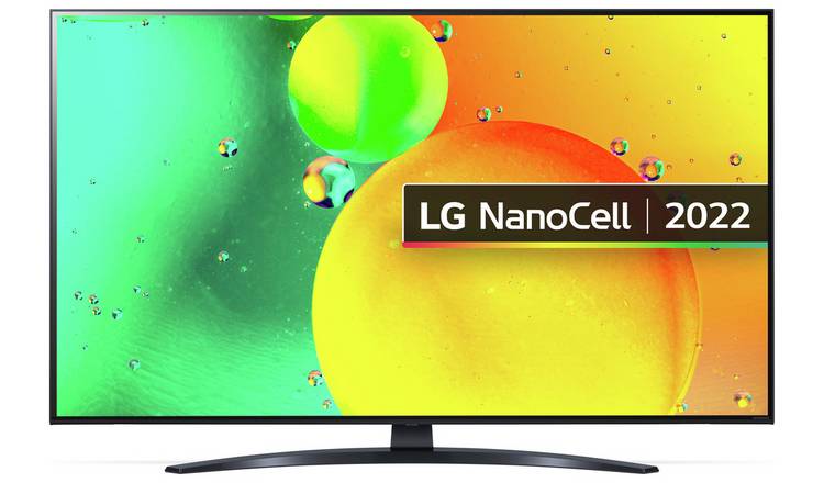 LG 50 Inch 50NANO766QA Smart 4K UHD HDR NanoCell Freeview TV