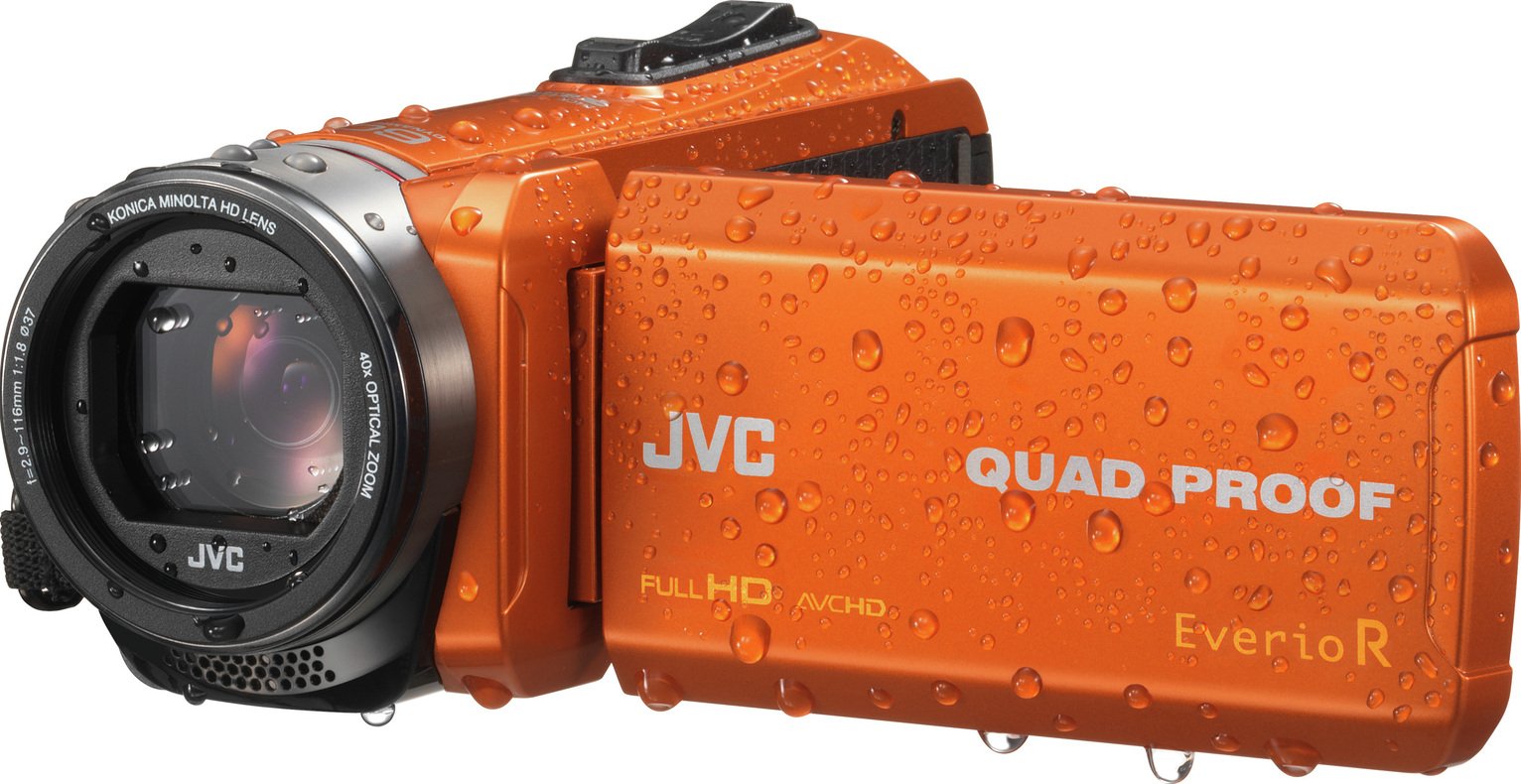 JVC GZ-R445D Full HD Camcorder - Orange