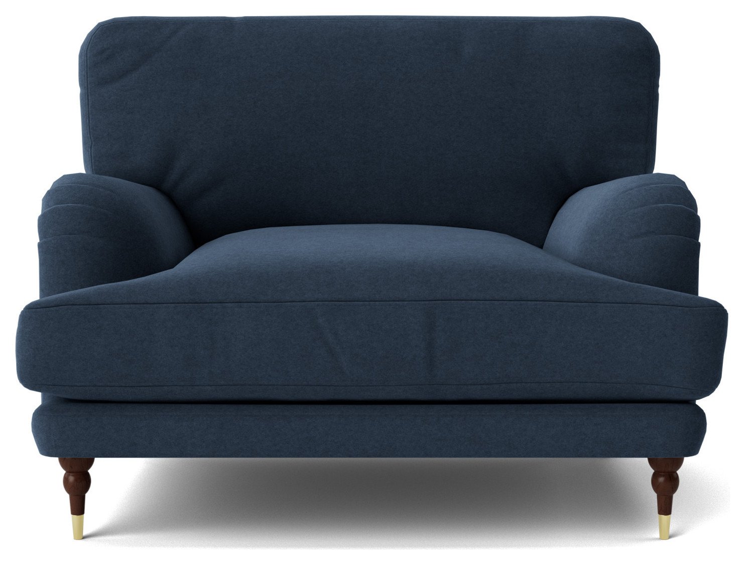 Swoon Charlbury Fabric Cuddle Chair- Indigo Blue