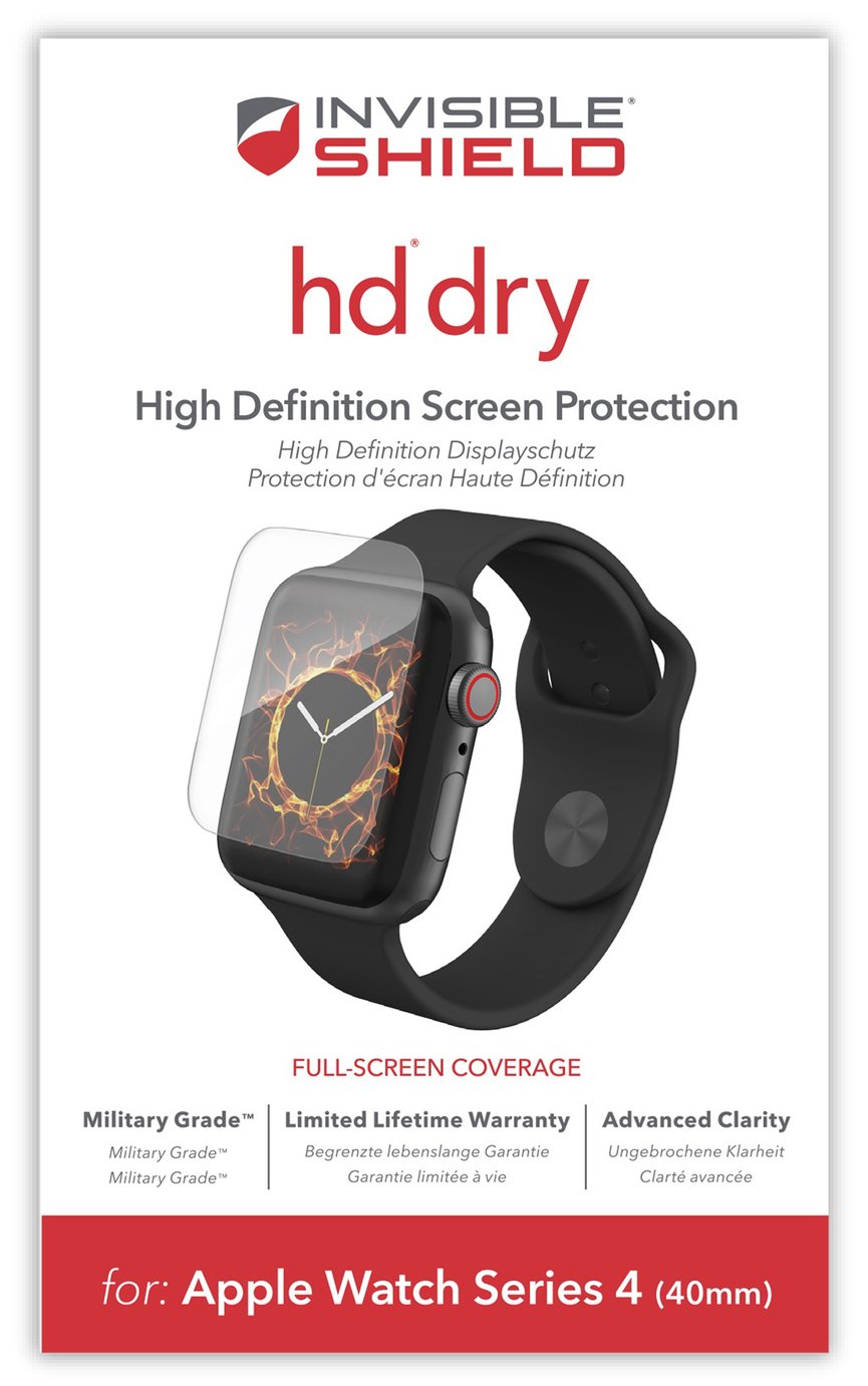 Zagg InvisibleShield HD Apple Watch 4 40mm Screen Protector