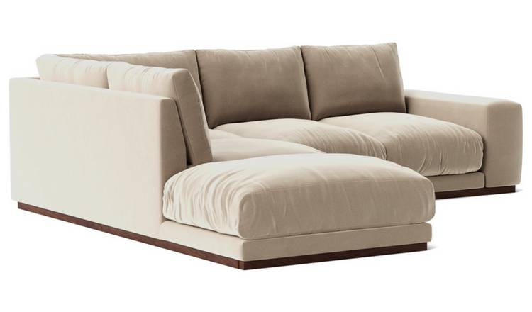 Corner deals sofa taupe