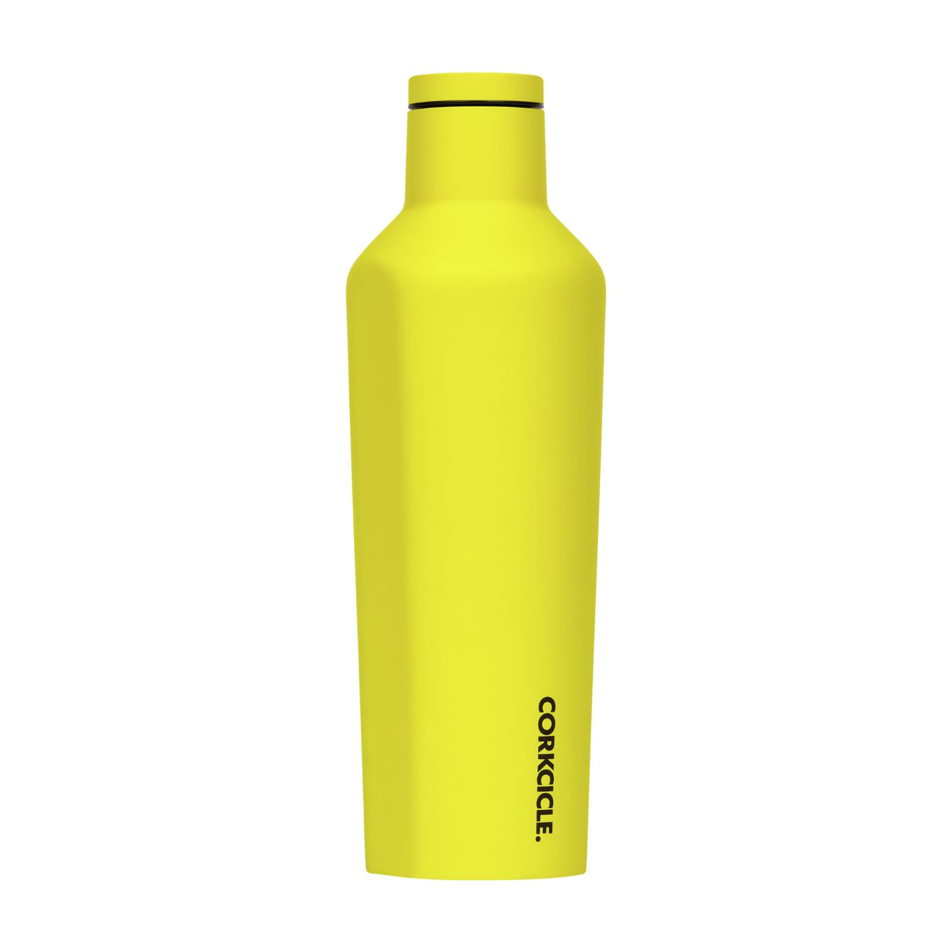 Corkcicle Neon Yellow Stainless Steel Canteen - 475ml