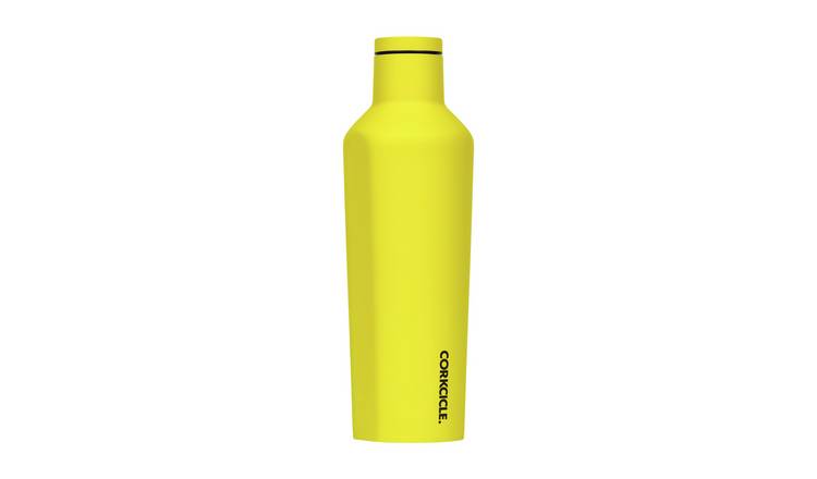 Corkcicle Neon Yellow Stainless Steel Canteen - 475ml