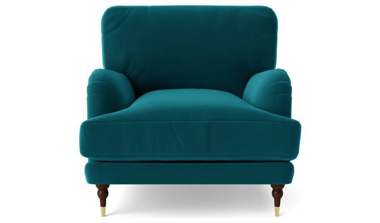 Argos teal deals armchair