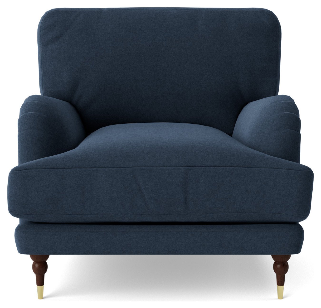 Swoon Charlbury Fabric Armchair - Indigo Blue