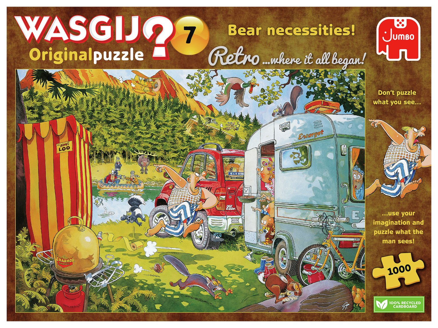 Wasgij Original Retro 7 1000 Piece Jigsaw Puzzle