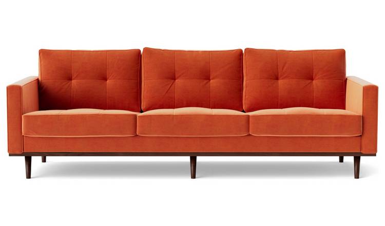 Argos orange 2024 sofa bed