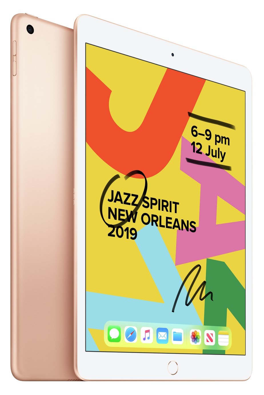 iPad 2019 7th Gen 10.2in Wi-Fi 128GB - Gold