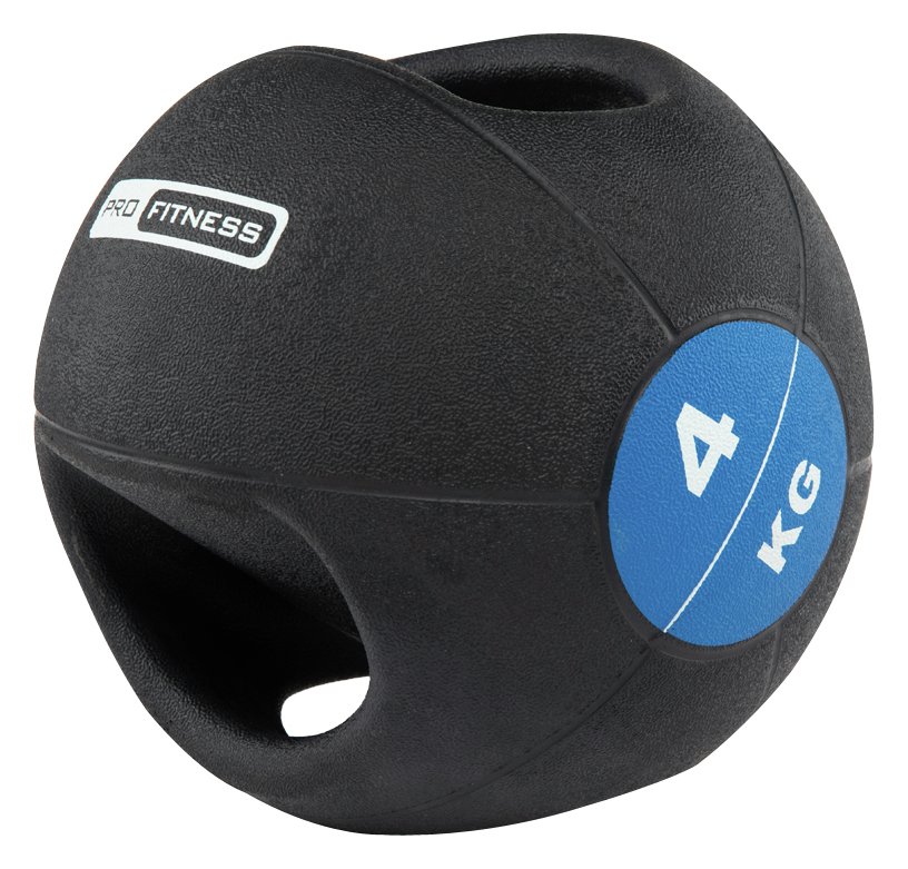 Pro Fitness 4kg Medicine Ball with Handles 