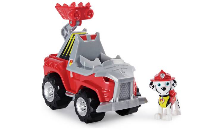 PAW Patrol Dino Deluxe Themed Vehicle Marshall