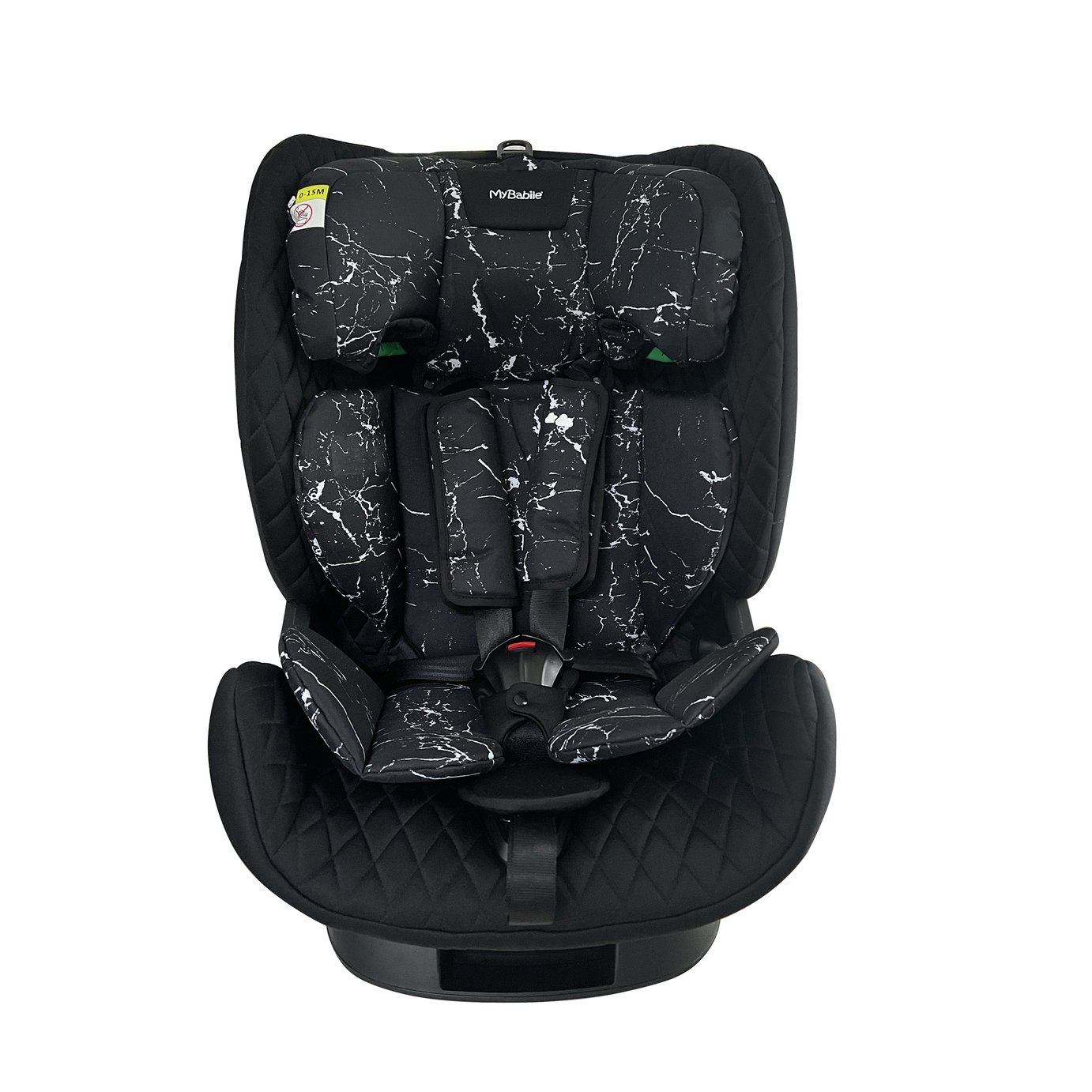 My Babiie Black Marble Car Seat