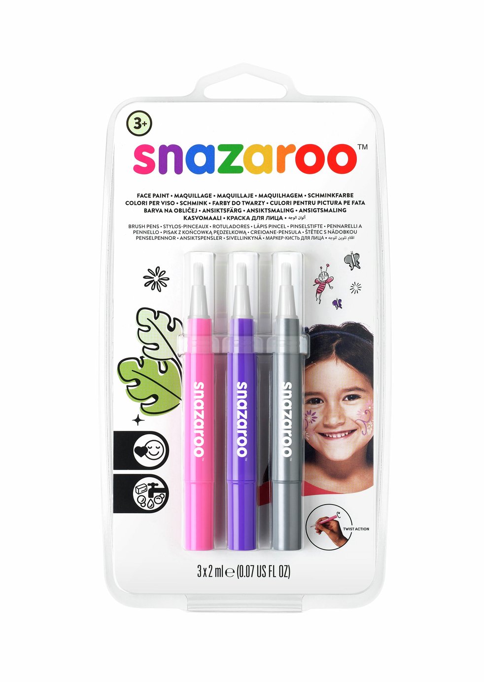 Snazaroo Brush Pen Fantasy Set