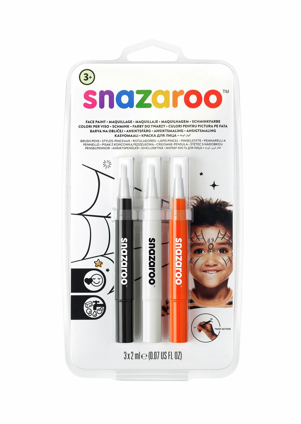 Snazaroo Brush Pen Halloween Set