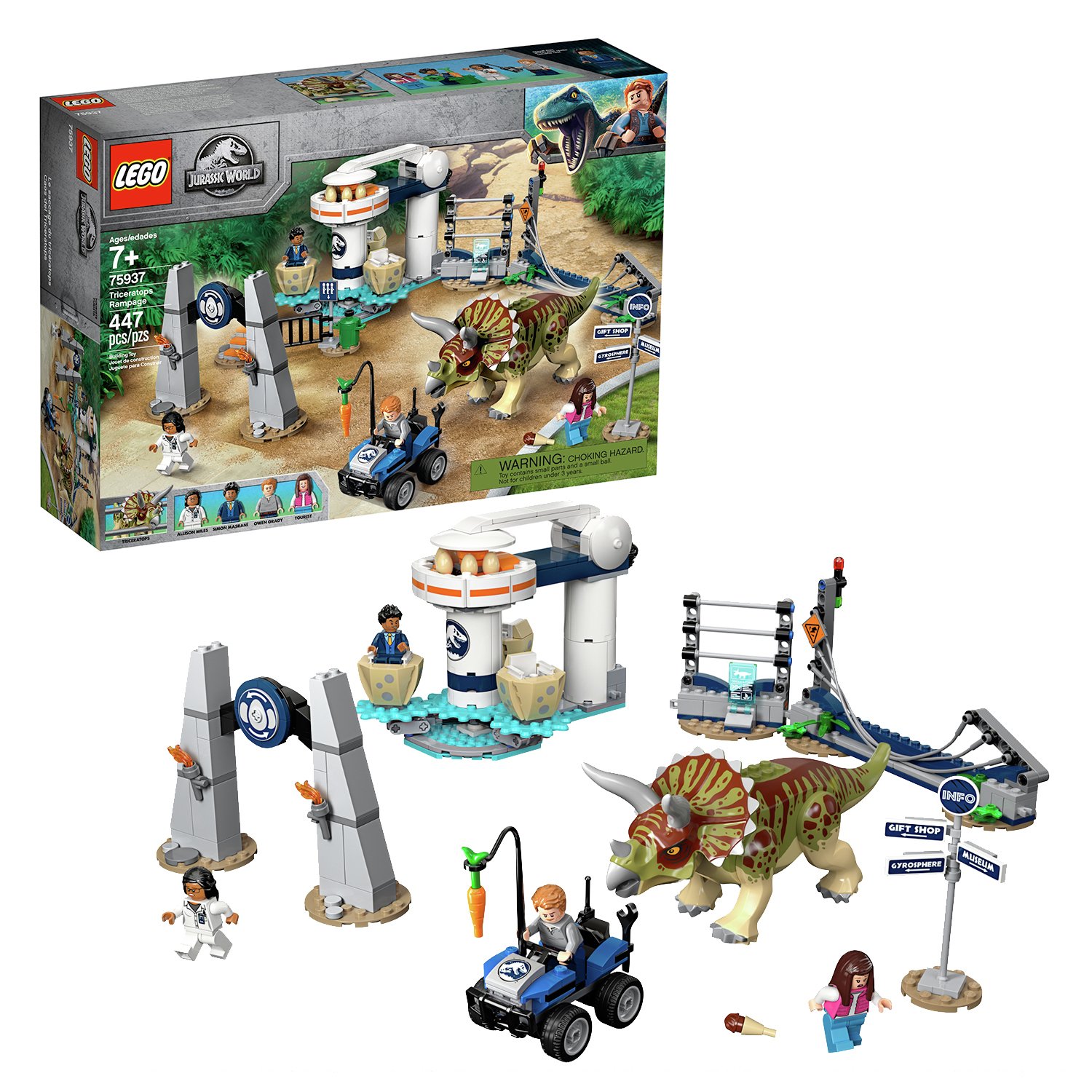 argos jurassic world lego