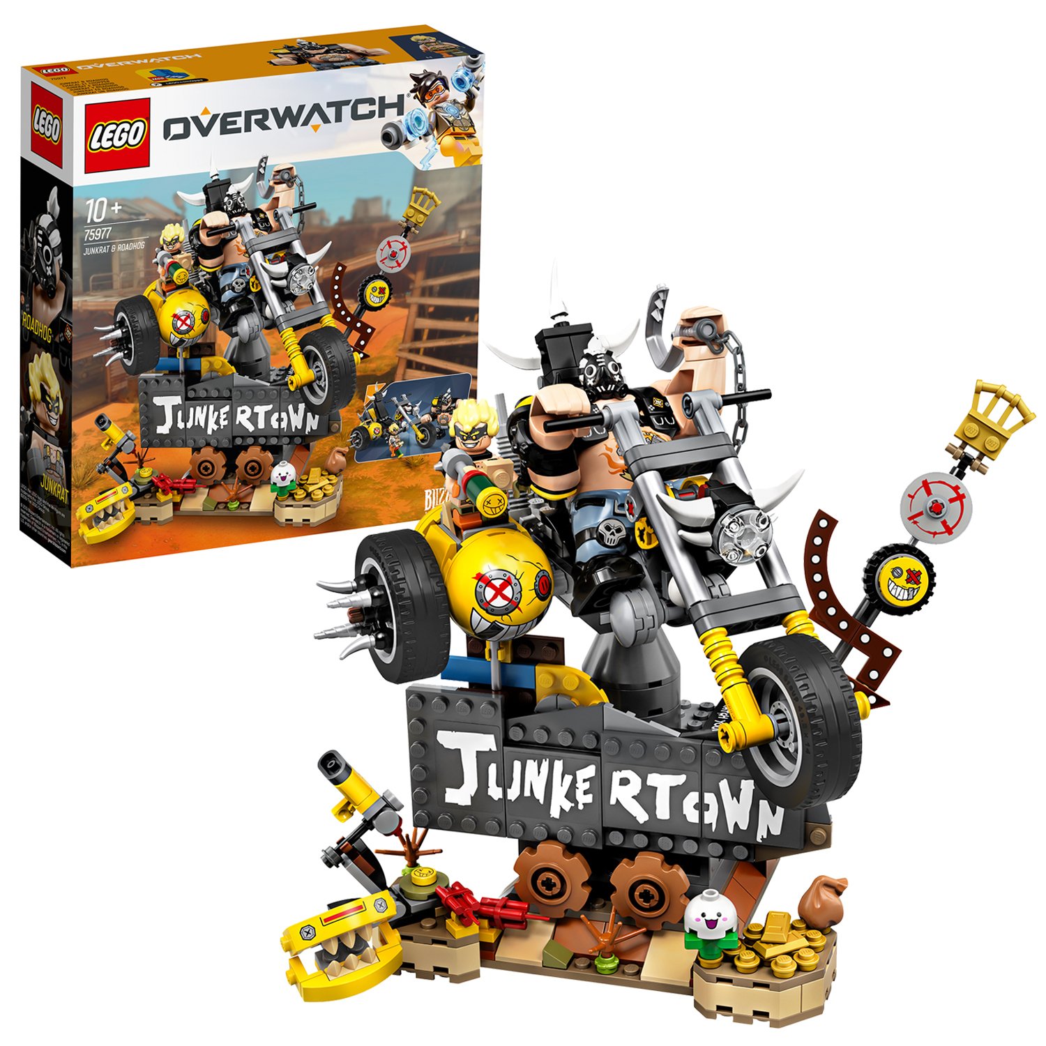 LEGO Overwatch Junkrat & Roadhog Character Figures Set 75977