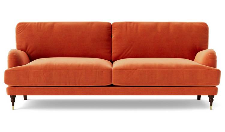 Orange on sale sofa argos