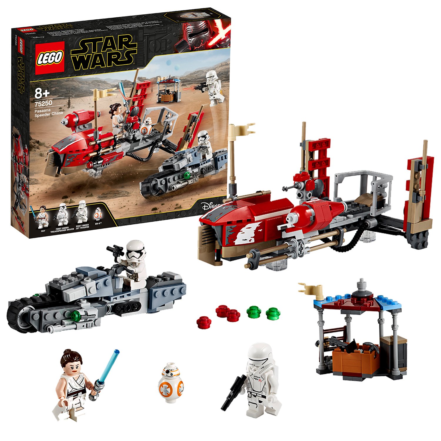 LEGO Star Wars Pasaana Speeder Chase Building Set - 75250