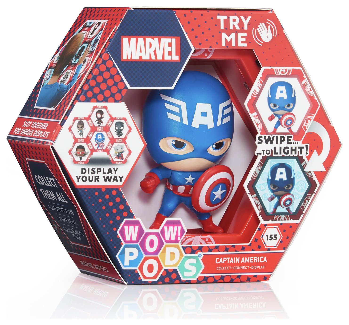 Marvel Wow Pod Captain America Action Figure review