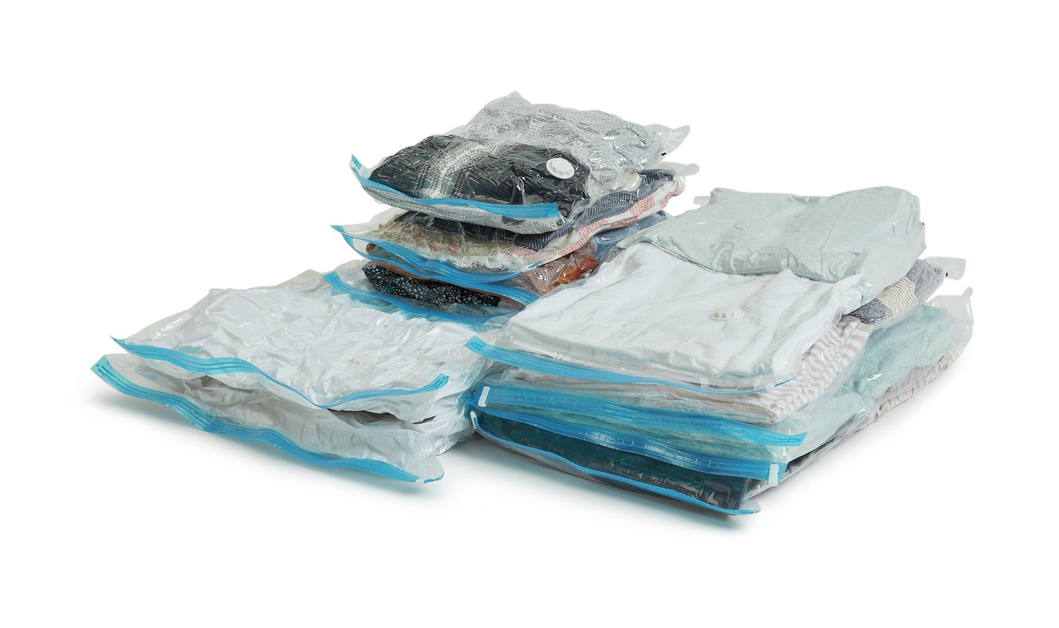 Argos Home Pack of 10 Mixed Vacuum Storage Bag