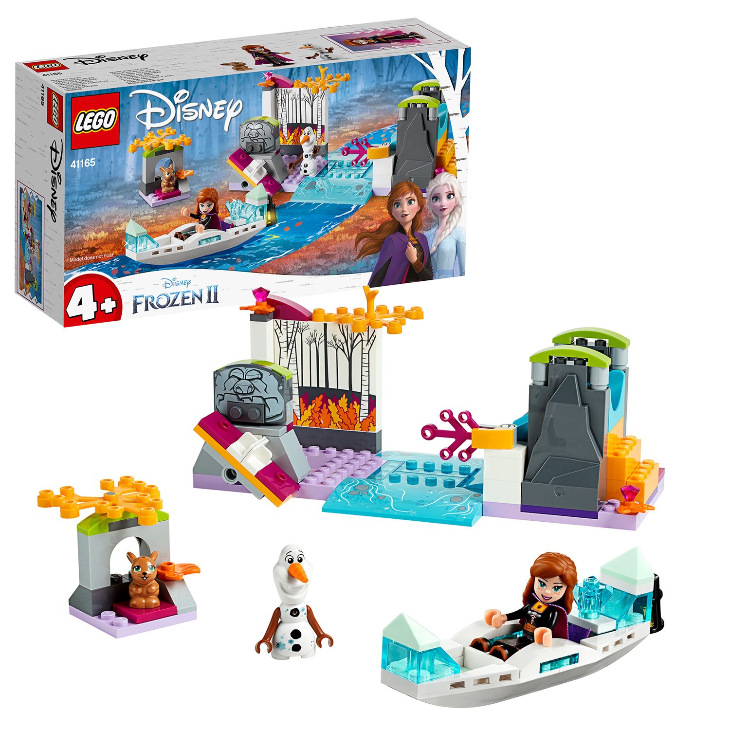 LEGO Disney Frozen II Anna's Canoe Expedition Playset -41165