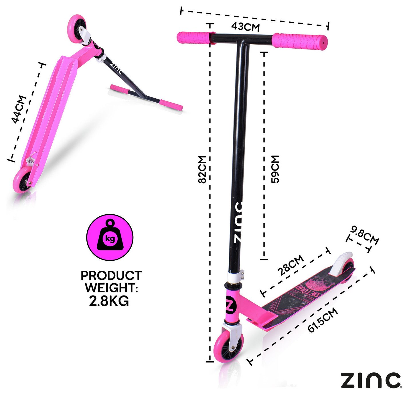 Zinc Detour Stunt Scooter Review