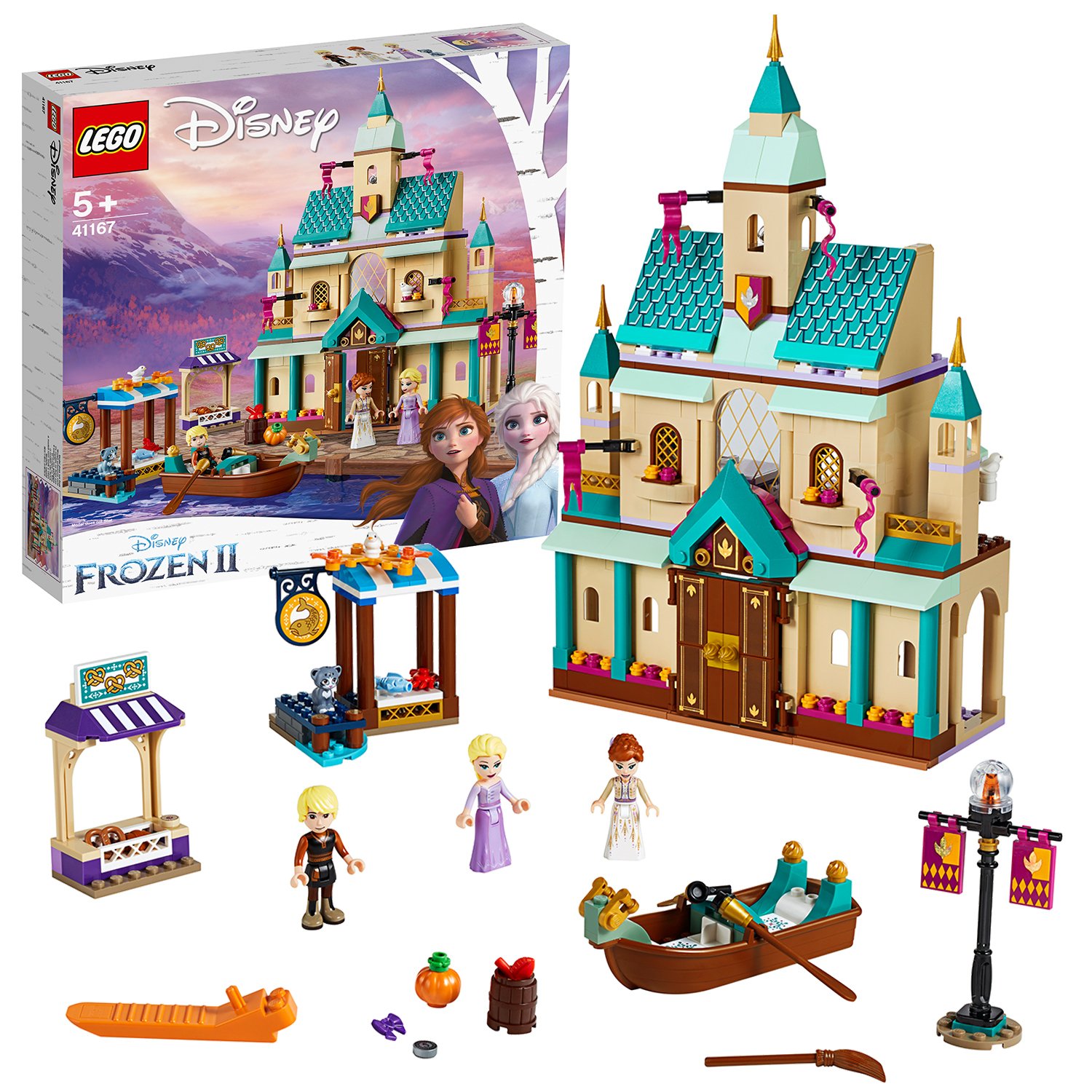 LEGO Disney Frozen II Arendelle Castle Village Toy - 41167