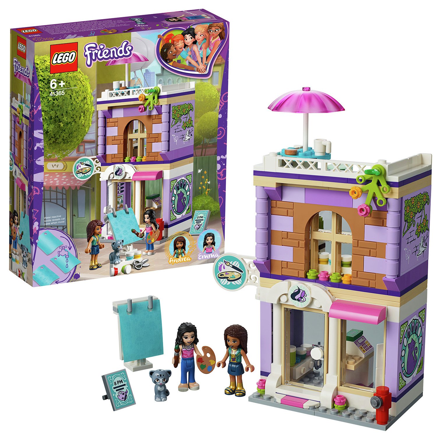 LEGO Friends Emma's Art Studio Playset - 41365