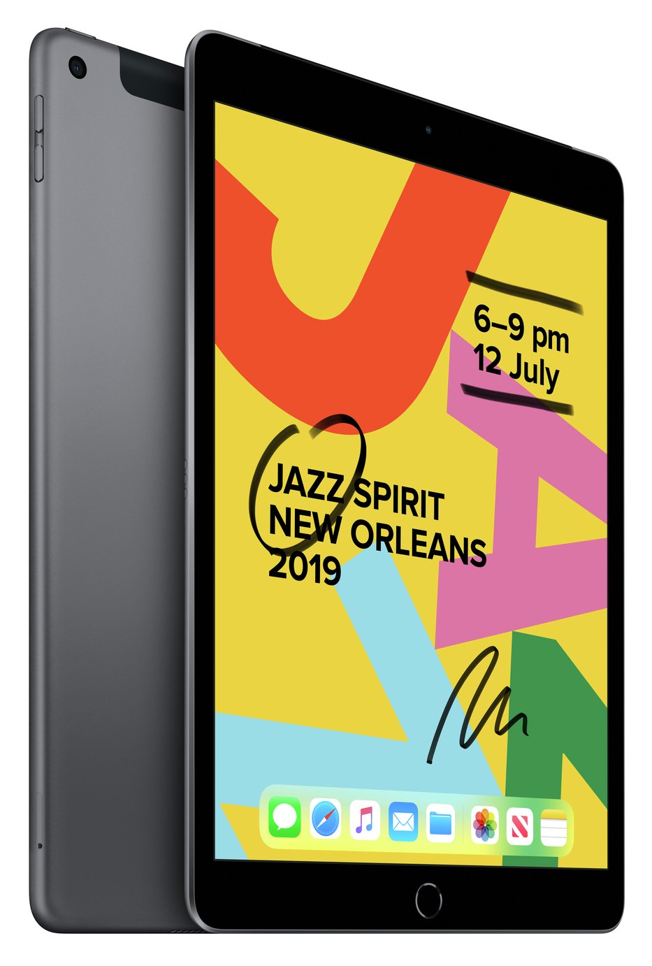 iPad 2019 7th Gen 10.2in Wi-Fi Cellular 32GB - Space Grey