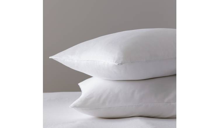 Buy Forty Winks Cotton Sateen Medium Pillow 2 Pack Pillows Argos
