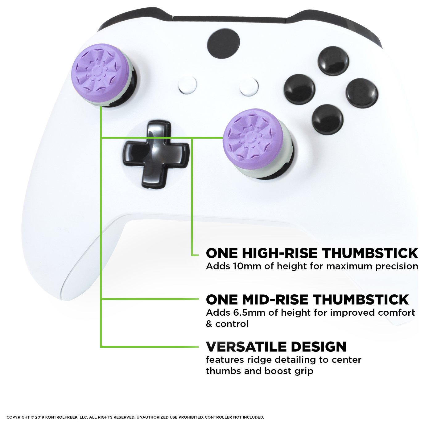 KontrolFreek Galaxy Xbox One Performance Thumbsticks Review