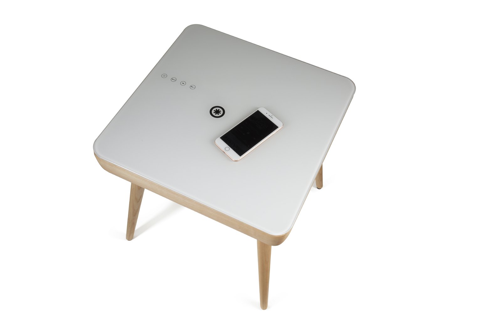 Koble Carl wooden wireless charging Bluetooth Side Table Review