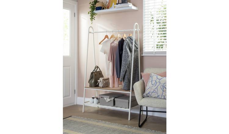 Argos double clothes rail sale