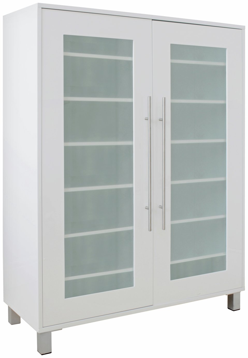 Argos Home 2 Door Lydiard Storage Shoe Cabinet - White