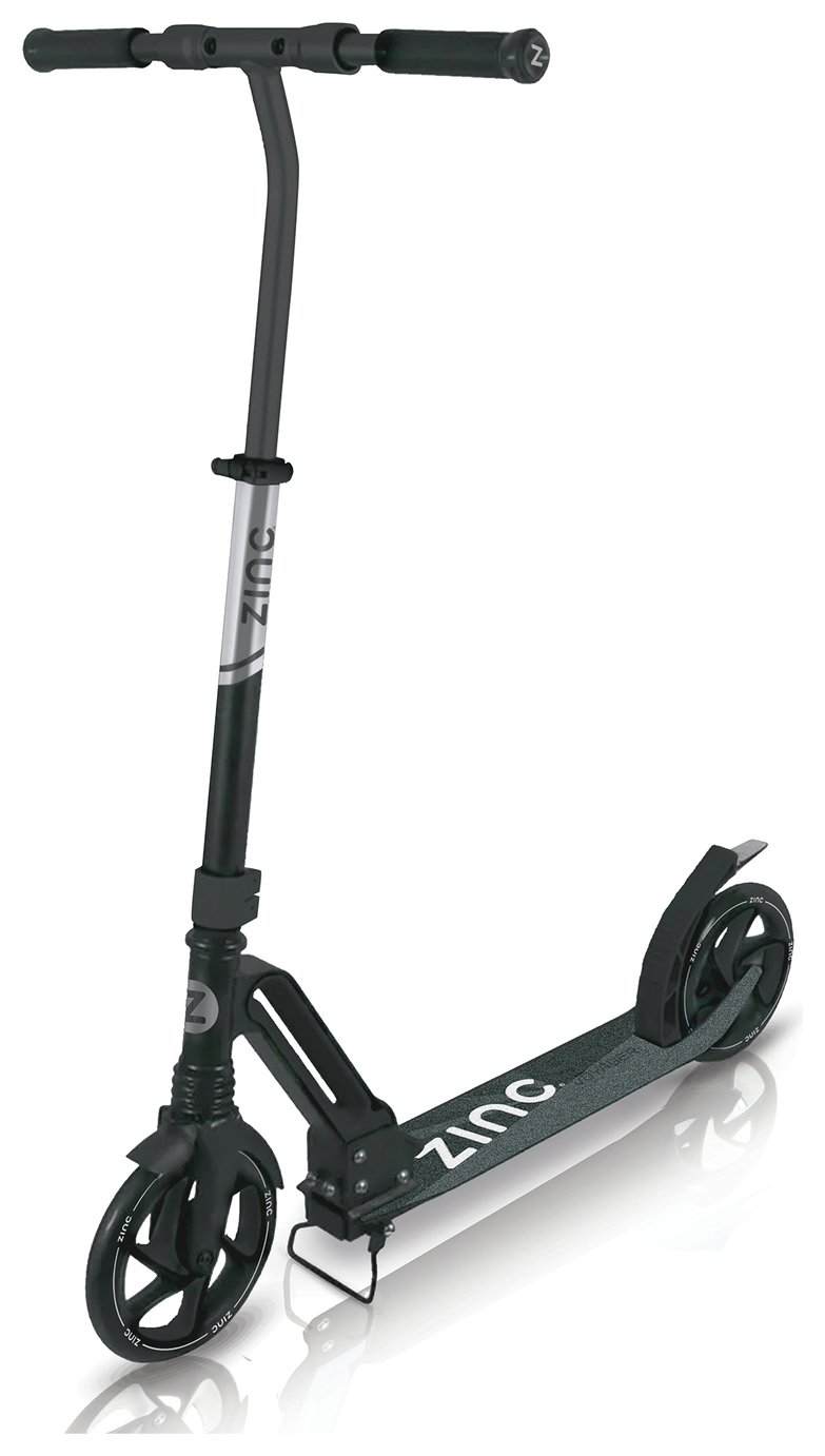 Zinc Voyager Big Wheel Folding Scooter 