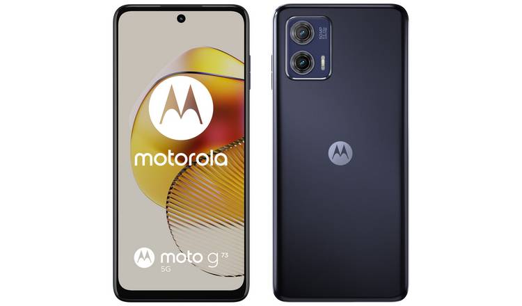 SIM Free Motorola G73 5G 256GB Mobile Phone - Midnight Blue