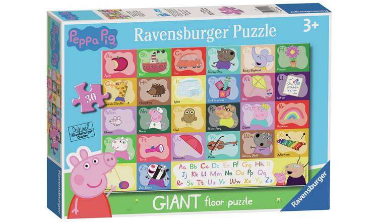 Peppa Pig Ravensburger Alphabet Giant Floor Puzzle