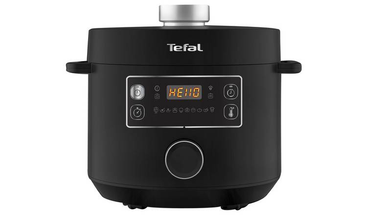 Tefal Turbo Cuisine 4.8L Electric Pressure Cooker - Black