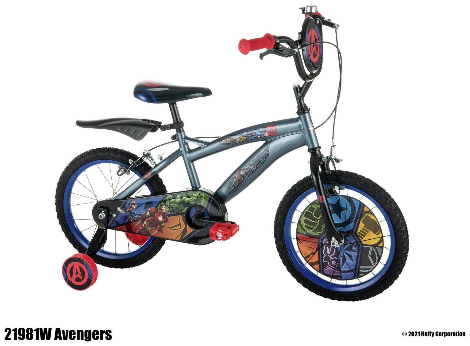 Huffy 16 inch Wheel Size Disney Avengers Kids Bike