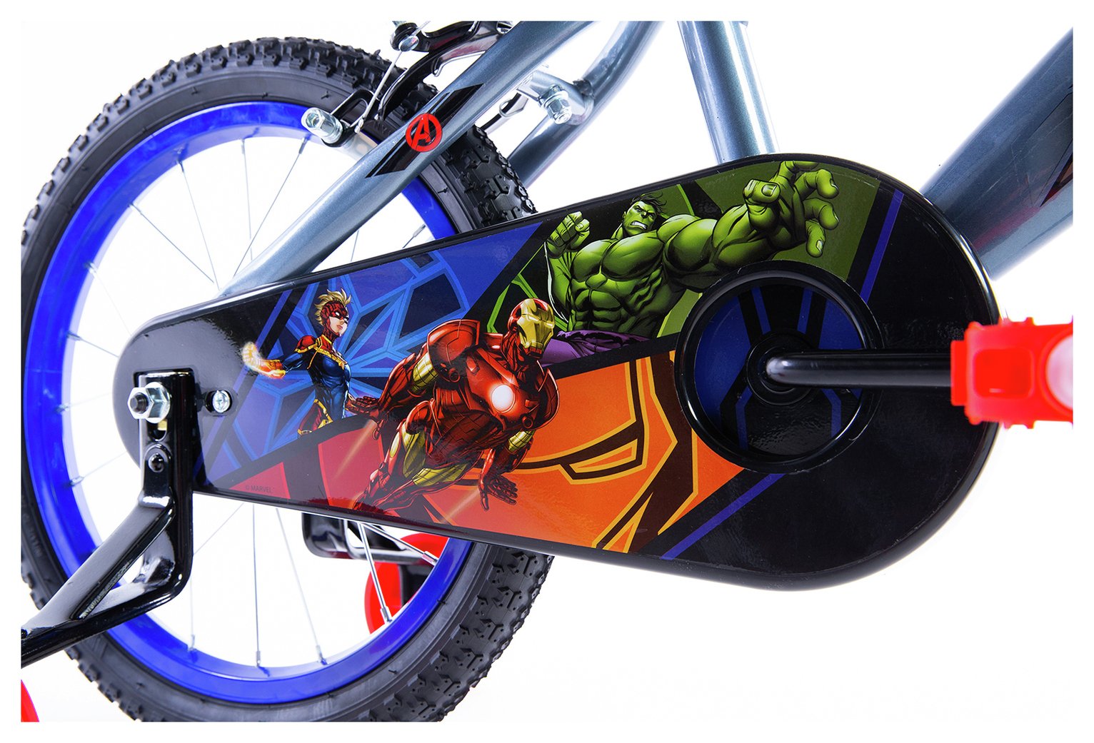GUIZMAX Velo enfant - Spiderman - 14 pouces - Stabilisateur - Huffy - garçon - 4 à 6 ans pas cher
