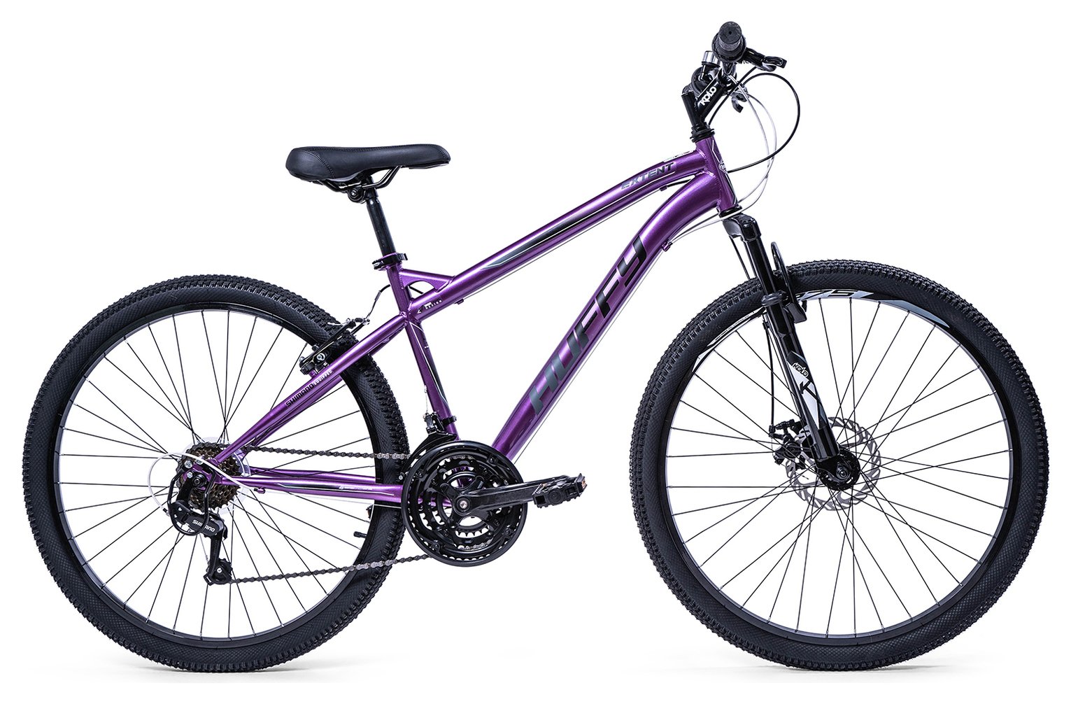 Huffy 27.5 inch Wheel Size Extent Unisex Adults Bike-Purple