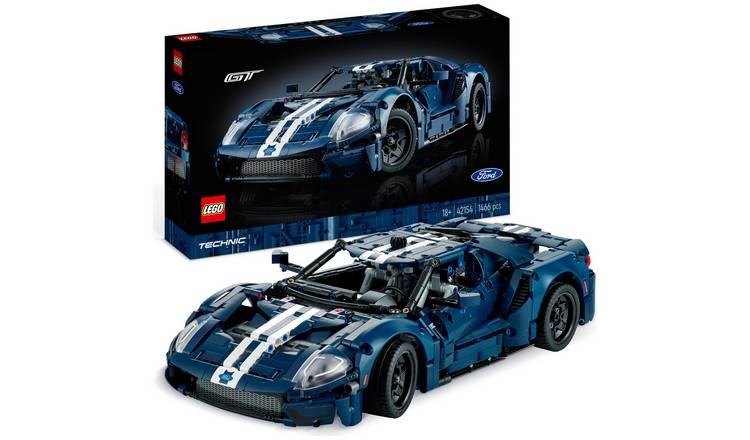 Buy LEGO Technic 2022 Ford GT Car Model Set for Adults 42154 LEGO Argos