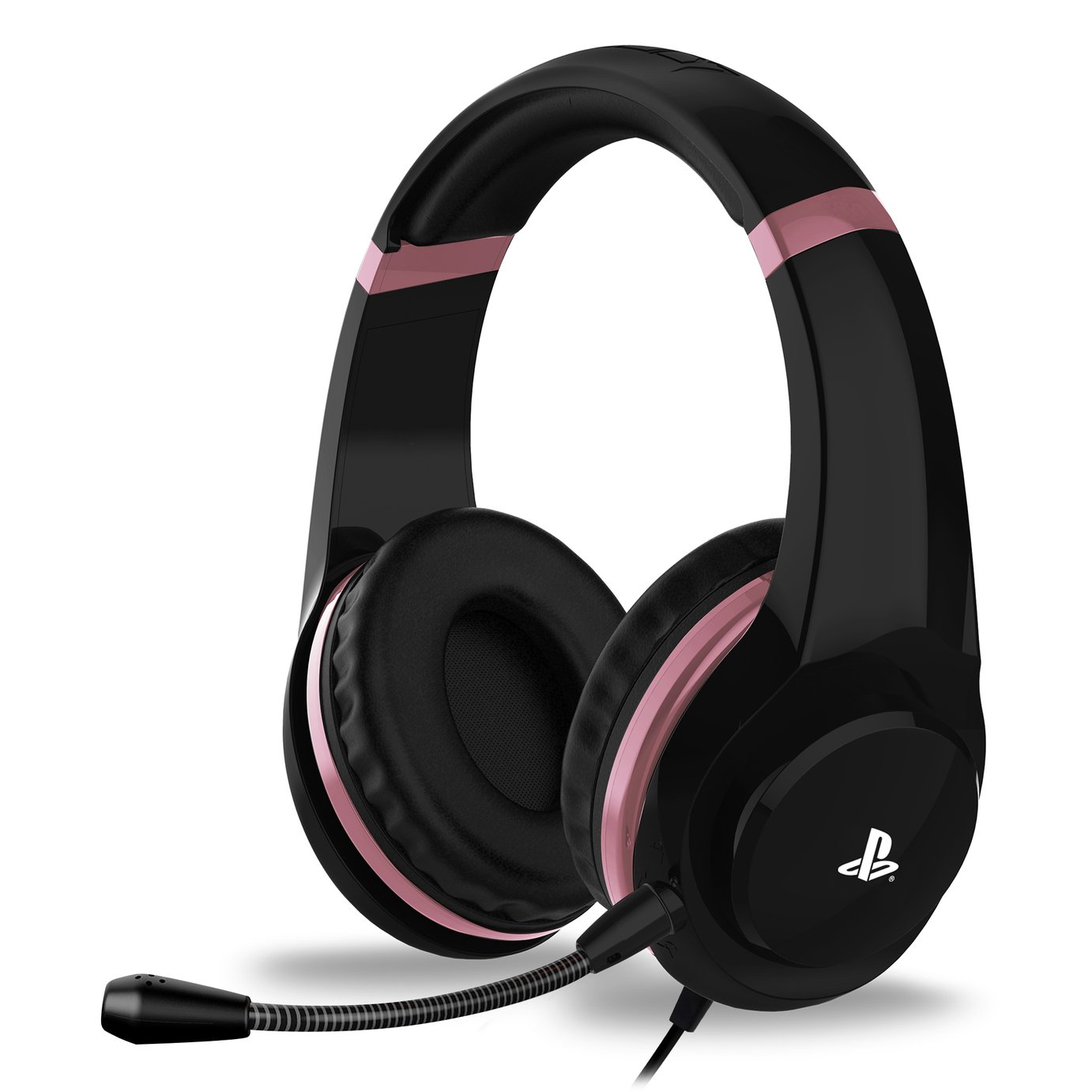 4Gamers Officially Licensed PS4 Headset - Rose Gold & Black