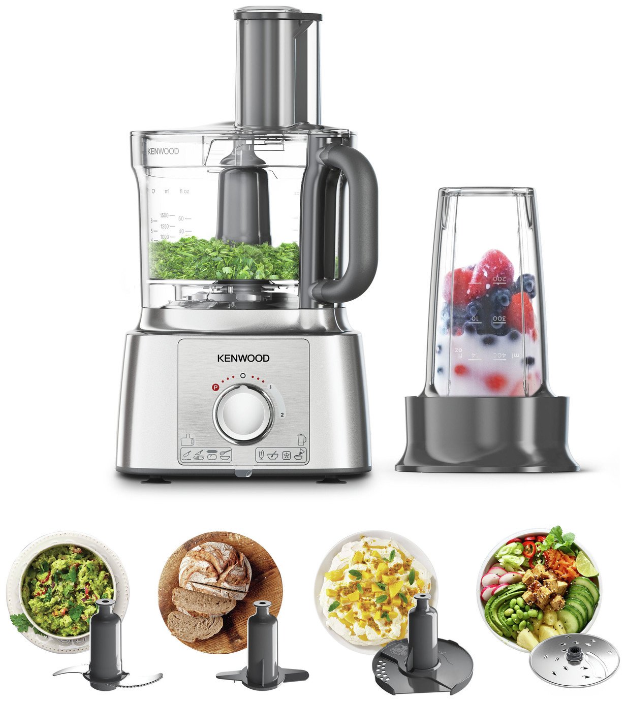 Kenwood FDP65.180SI Multipro Express Food Processor