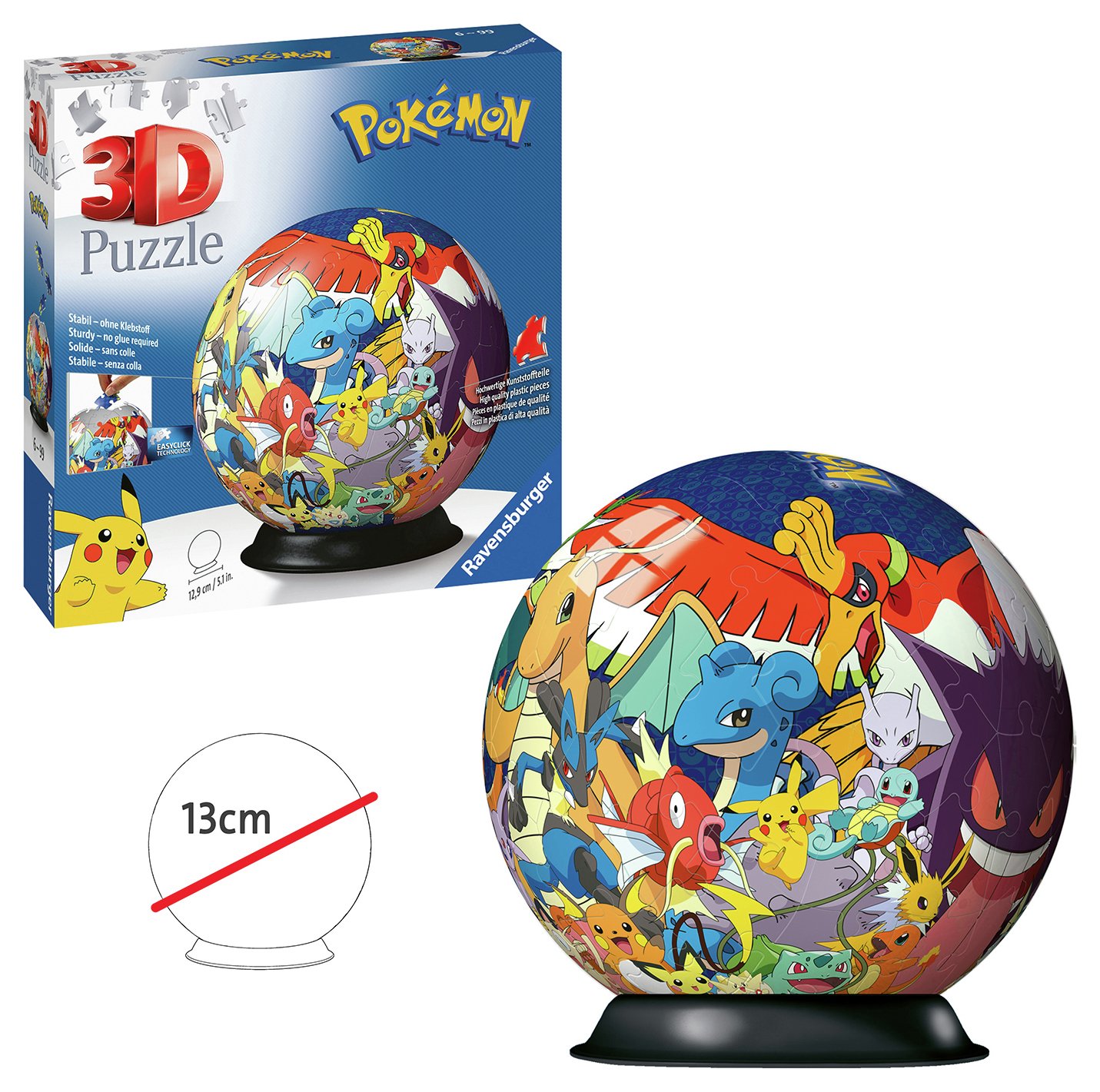 Ravensburger Pokémon 72 Piece 3D Puzzle